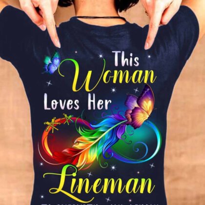 This Woman Loves her Lineman